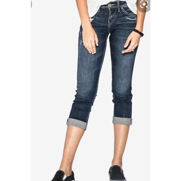 Silver Jeans Denim - Silver Suki capri jeans sz 26x22.5